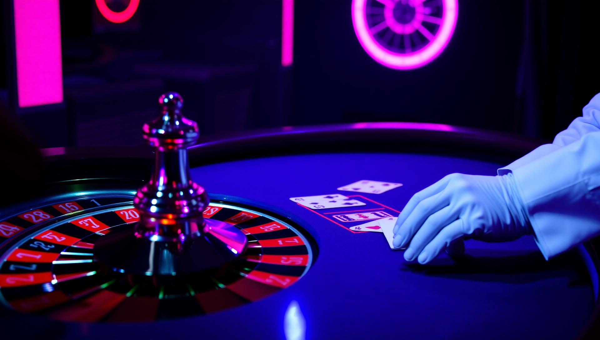 HappySlots casino sfeerbeeld